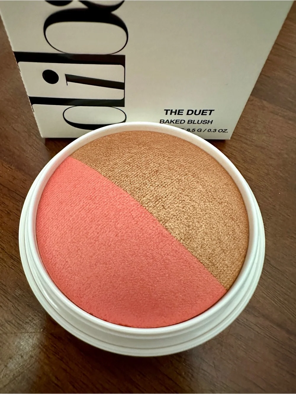 Dibs Beauty. The Duet Baked Blush duo in Starstruck